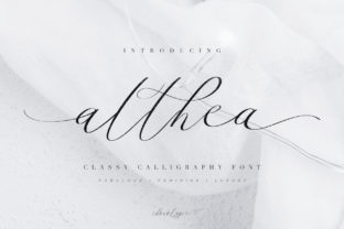 Althea Script: A Premium Typeface for Elegant Branding