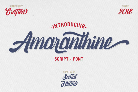 Amaranthine Script: Elevating Web Typography