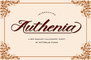 Authenia Script: A Typeface for Elegant Editorial Design