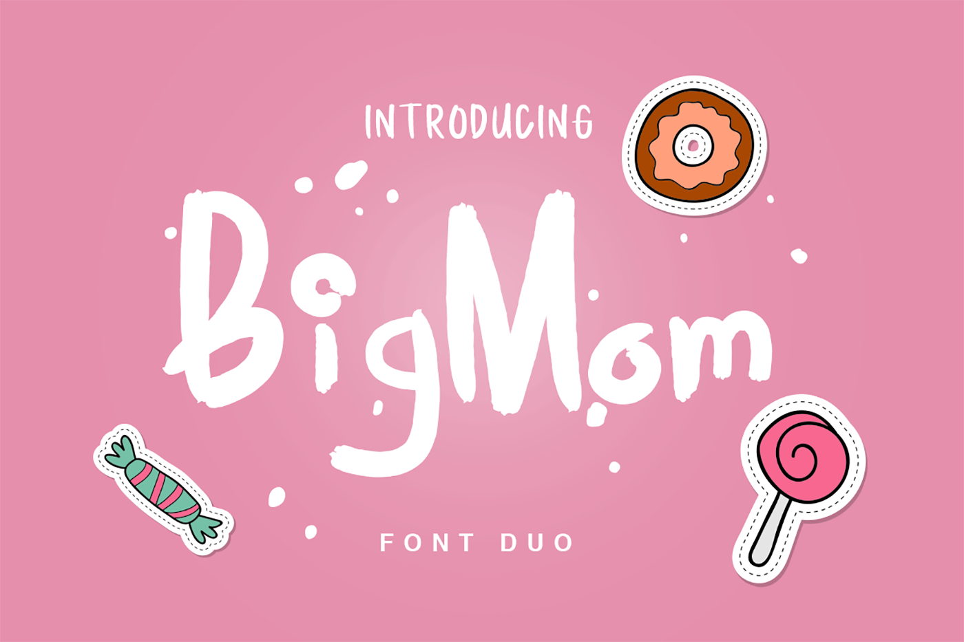 BigMom Font: A Playful Typeface for Modern Web Design