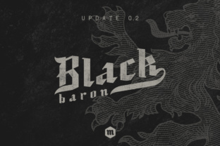 Black Baron Font: Bold Medieval Style for Campaigns