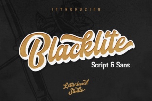 Blacklite Script: A Bold Typeface for Digital Impact