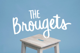 Brougets Script: The Hand-Lettered Typeface for Bold Campaigns