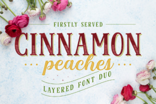 Cinnamon Peaches Family: A Layered Typeface for Modern Web Design
