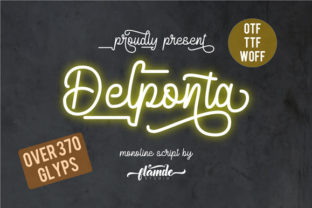 Delponta Script: A Typeface for Editorial Elegance
