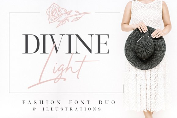 Divine Light Duo Typeface for Editorial Design