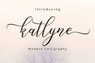Katlyne Script: A Handwritten Typeface for Campaigns