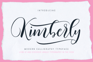 Kimberly Script: A Typeface for Elegant Editorial Design