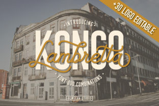 Lambretta Kongo Duo: A Versatile Web Typeface