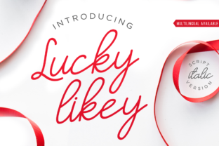 Lucky Likey Script: A Polished Typeface for Brands
