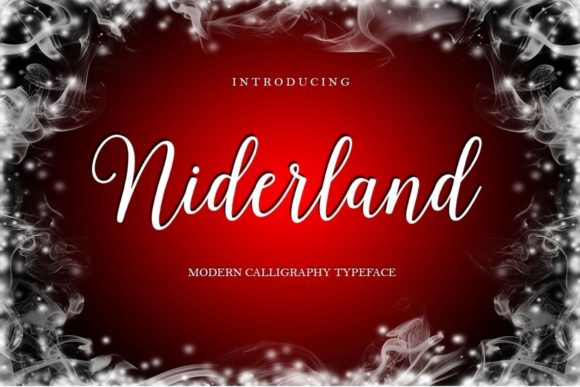 Niderland Script: The Typeface for Clear Campaigns
