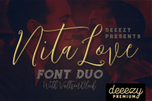 Nitalove: An Elegant Vintage Typeface for Branding