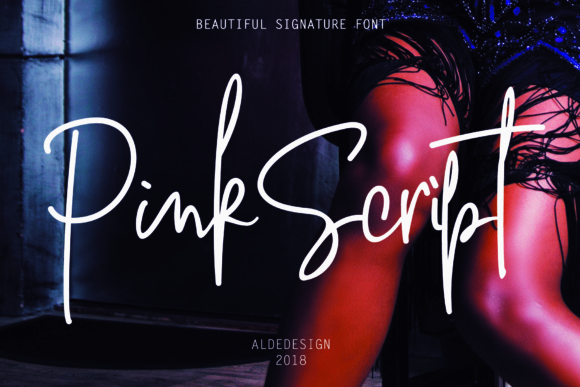 Pink Script: A Handwritten Font for Bold Brands