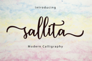 Sallita Script: The Perfect Font for Crafters