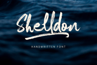 Shelldon: A Handwritten Font for Bold Campaigns